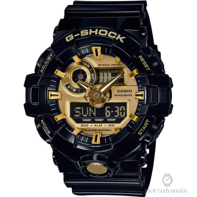 Casio Каталог GA-710GB-1A