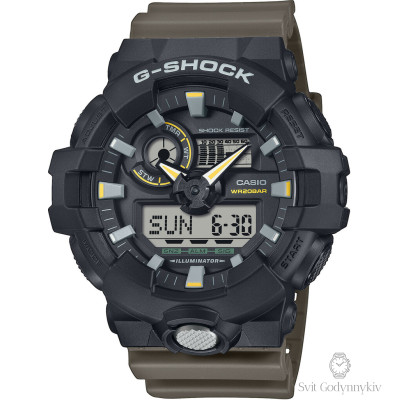 Casio Каталог GA-710TU-1A3