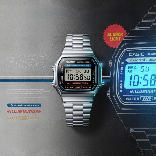 Casio VINTAGE A168WA-1W